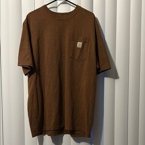 Carhartt Men's Brown Pocket T-Shirt